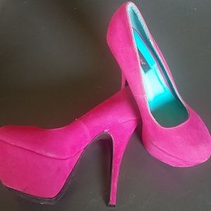 Hot Pink Genuine Suicide Dollhouse heels